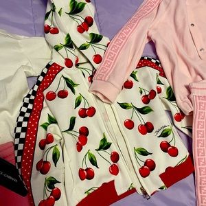 kids authentic Dolce zipper jacket